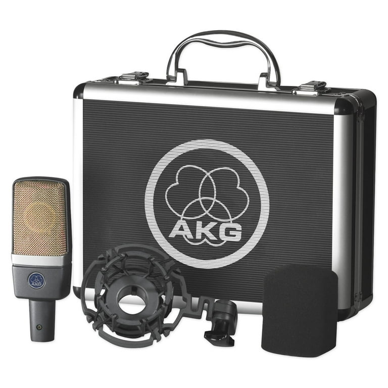 AKG C214 Pro Studio Condenser Microphone Recording Mic+Soundcraft