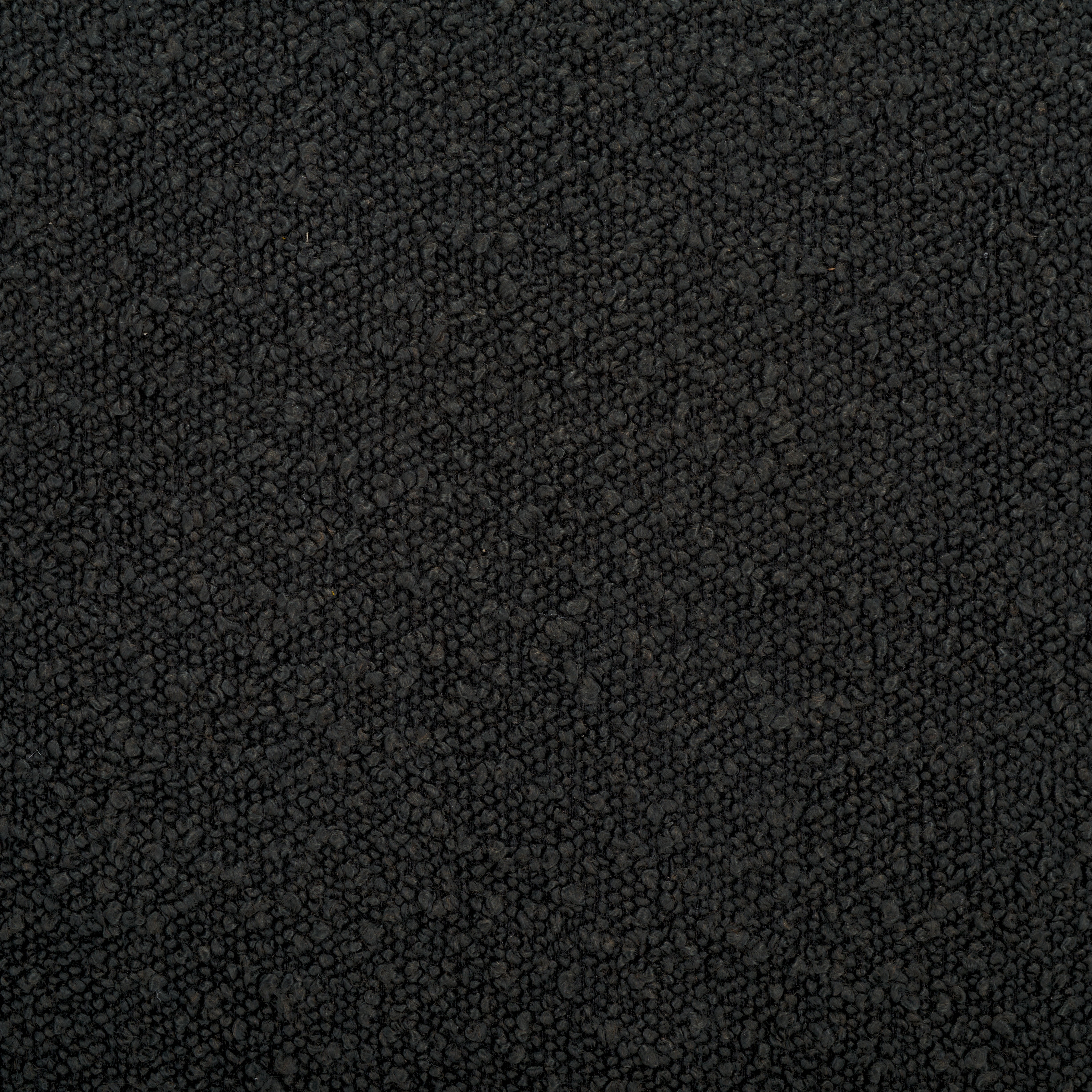 SAFAVIEH Kibo Modern Boucle Ottoman, Black
