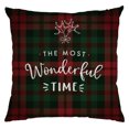 thumbnail image 2 of TIMIFIS Décorations de Noël Housse de Coussin en Coton Lin Housse de Coussin Home Sofa Decor, 2 of 3