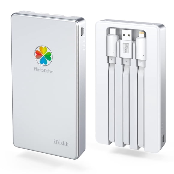 Disco duro externo iDiskk 4TB para iPhone iPad Android