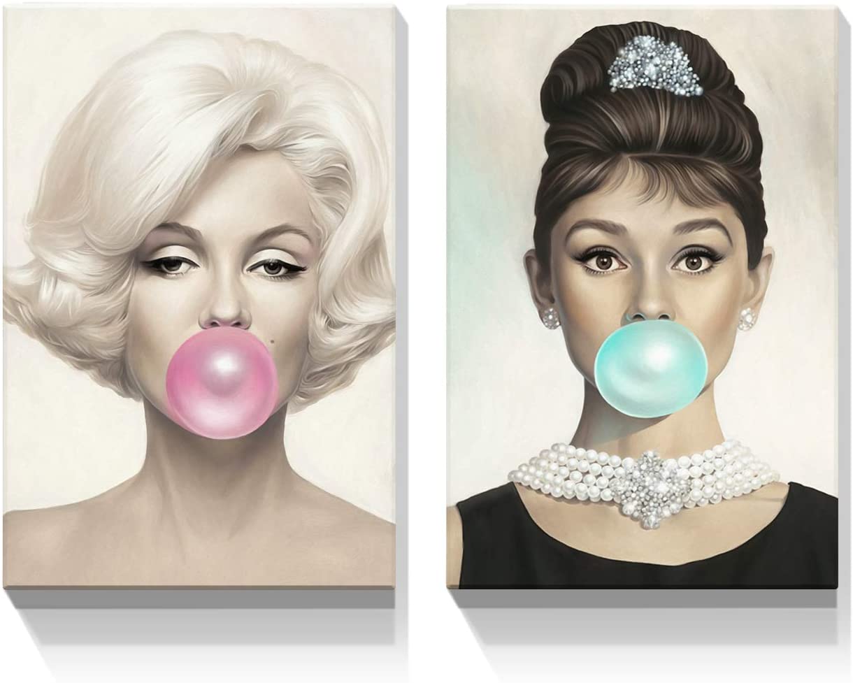Marilyn Monroe Audrey Hepburn