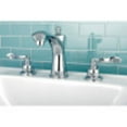 thumbnail image 2 of Kingston Brass KB7961NFL 8 in. Widespread Bathroom Faucet, Polished Chrome, 2 of 3