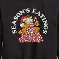 thumbnail image 3 of Garfield - Seasons Eatings  - Toddler And Youth Crewneck Fleece Sweatshirt, 3 of 5