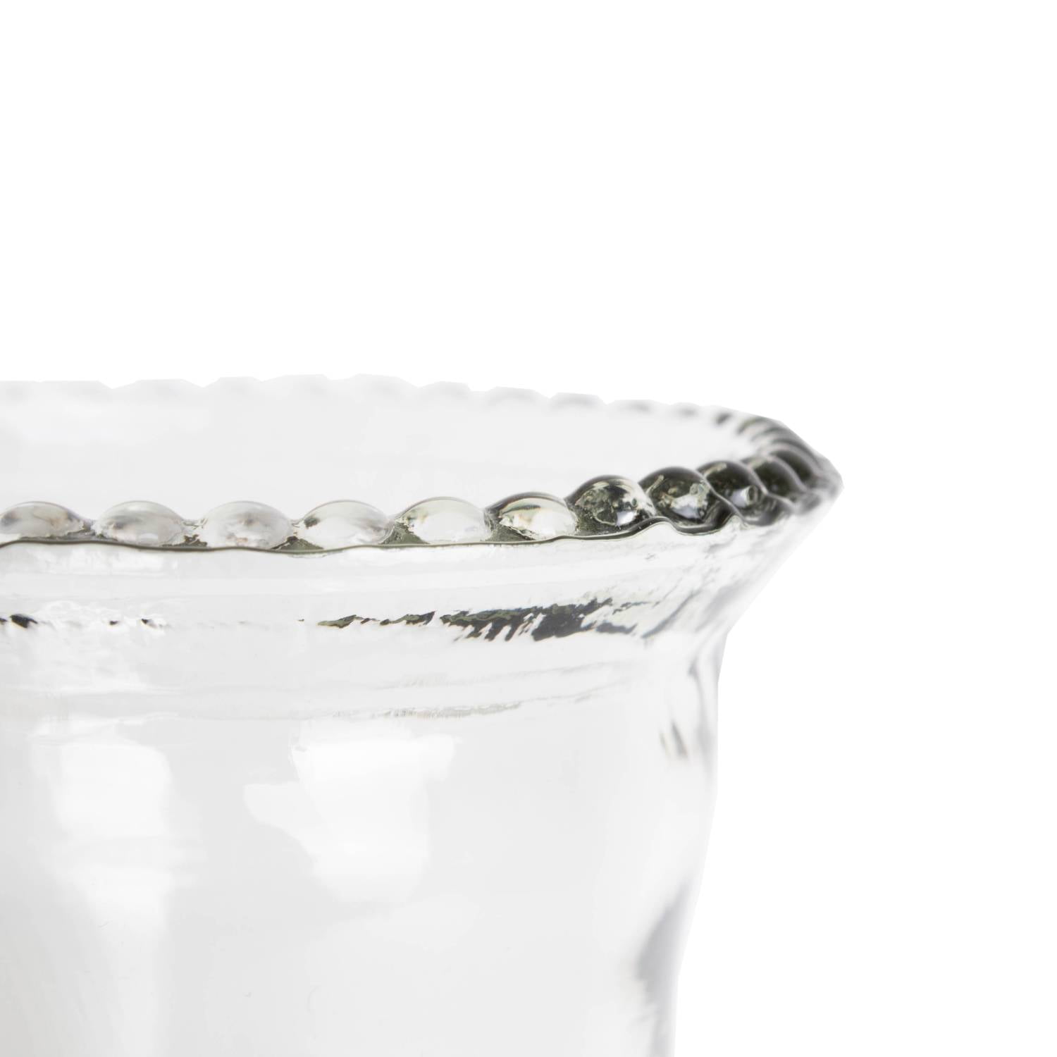 Lehman's Rayo Ellipse Oil Lamp, Indoor Non-Electric Lighting for Everyday or Emergencies, Clear Glass Font and Chimney, Silver-Plated Burner, 13 inches
