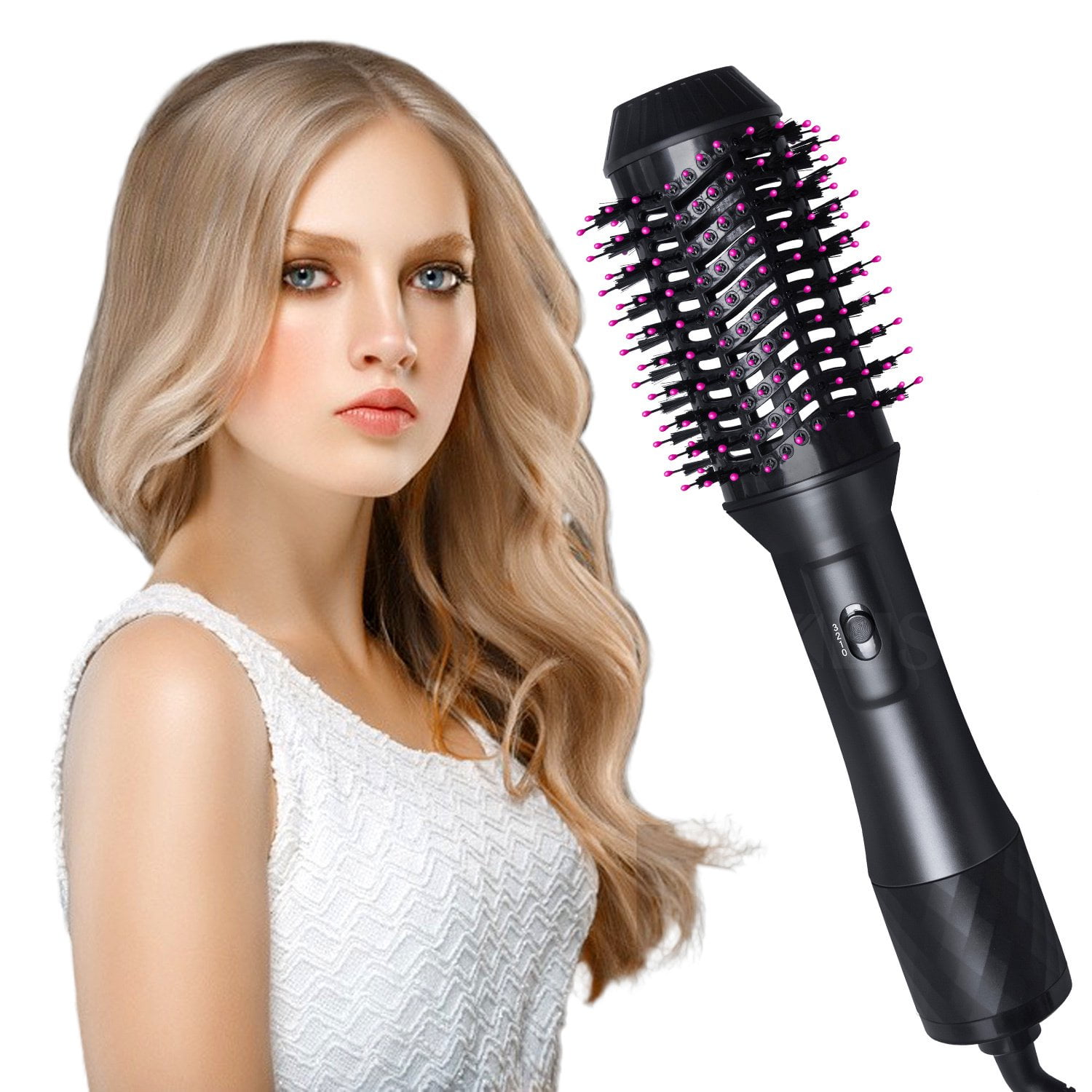 Hair Dryer Brush,4 in 1 Hot Air Brush & Volumizer,OneStep Hair Dryer