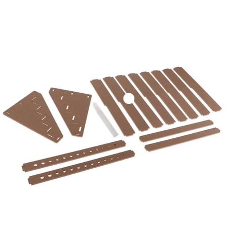 Wooden Organizer Shelf for Paint Trays And
