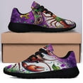 thumbnail image 3 of Mardi Gras Crawfish Shoes Sneakers Black Size 9.5, 3 of 7