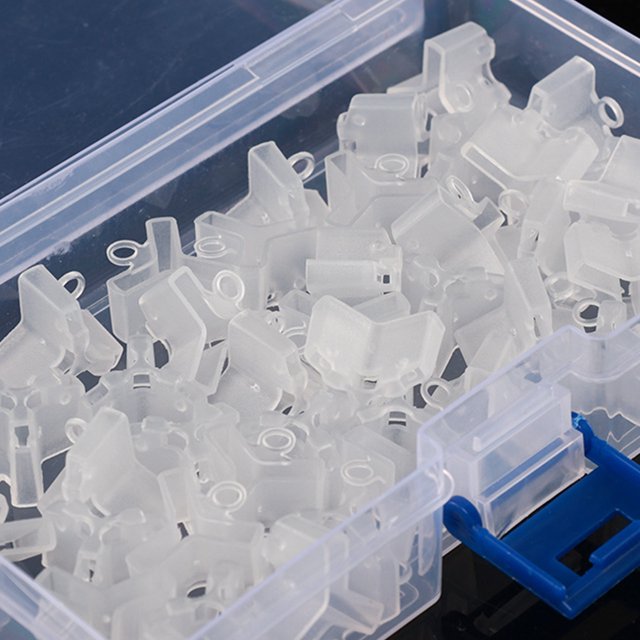 50 Uds. Cubiertas de anzuelos triples de pesca tapa de anzuelo triple duradera accesorios huecos JShteea Para Estrenar