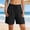 *Black, variant on ClodeEU Women's Cotton Linen Drawstring Shorts, High Waist Wide Leg Summer Shorts, Loose Casual Beach Pants with Pockets Khaki,Women's Plus L