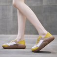 thumbnail image 6 of Women's Casual Shoes Fashion Leather Sneakers Platform Shoes Lightweight Slip On 37, 6 of 8