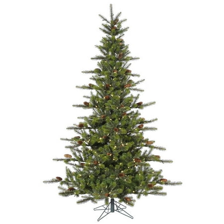 8.5’ Pre-Lit Timbercrest Spruce Artificial Christmas Tree –Warm White LED Lights