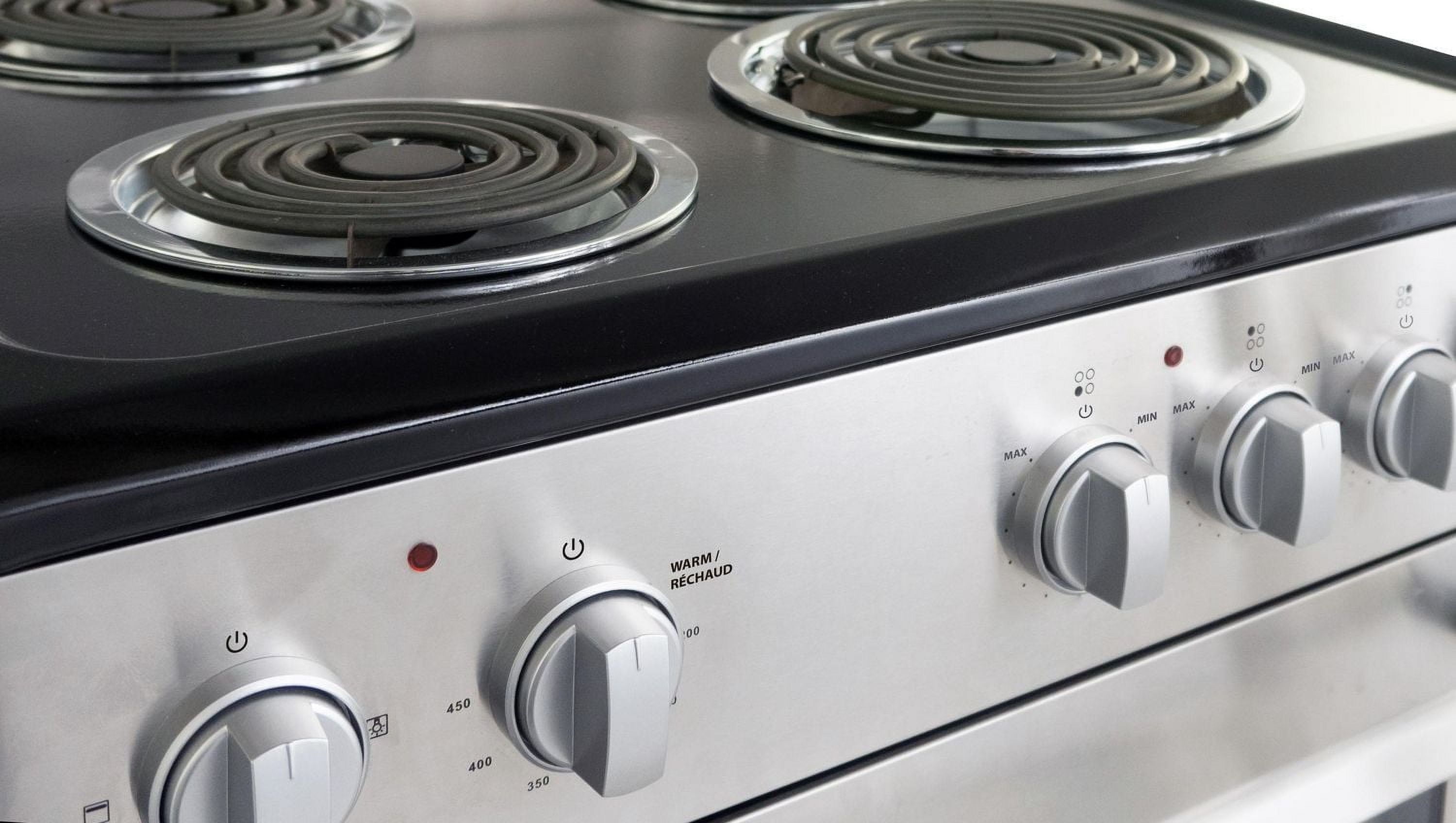 Danby DERM240BSSC Cuisinière électrique de 24 po de largeur en Acier Inoxydable