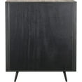 thumbnail image 6 of Modern Rustic Natural Rattan Double Decker Accent Cabinet, 6 of 6
