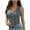 #150-Blue, variant on Women’s Denim Jacket Sleeveless V-Neck Button Front Solid Color No Hood Lightweight Summer Casual Pre-Shrunk