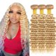 thumbnail image 1 of Hair Weave WuvusNM Blonde 613 Deep Wave 20 22 24 cm, 1 of 6