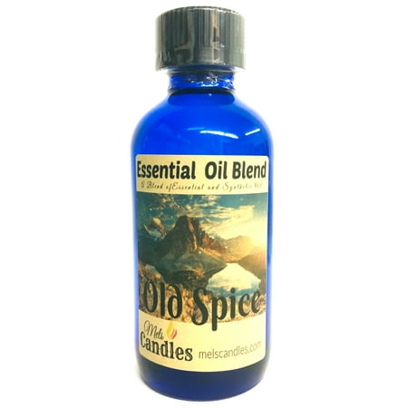 Old Spice 4 Ounce / 118.29 ml Glass Bottle of Fragrance Oil / Essential Oil Blend