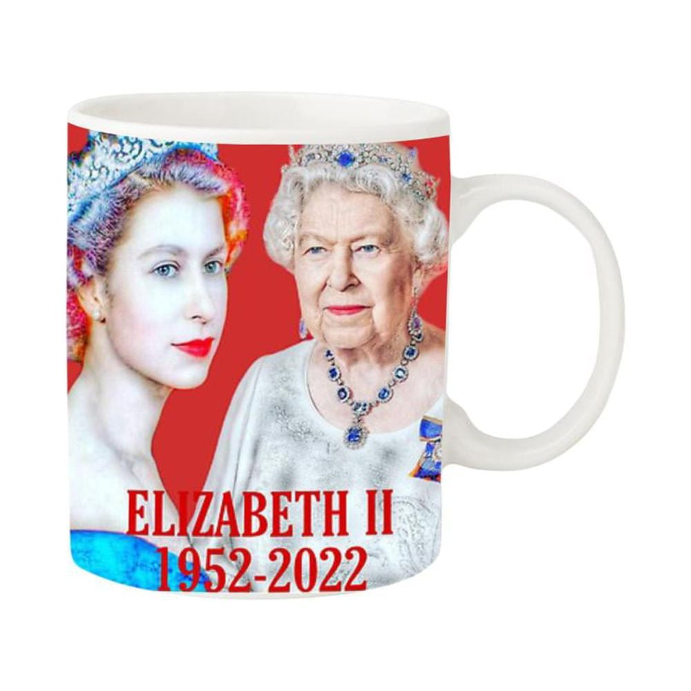 Queen Elizabeth Coffee Mug | Ceramic Coffee Mug Printed with Queen ...