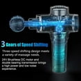 thumbnail image 3 of Handheld Deep Tissue Massager Electric Muscle Massage Gun - Deep Tissue Percussion Massager Great Christmas Gift for Man Womens, 3 of 4