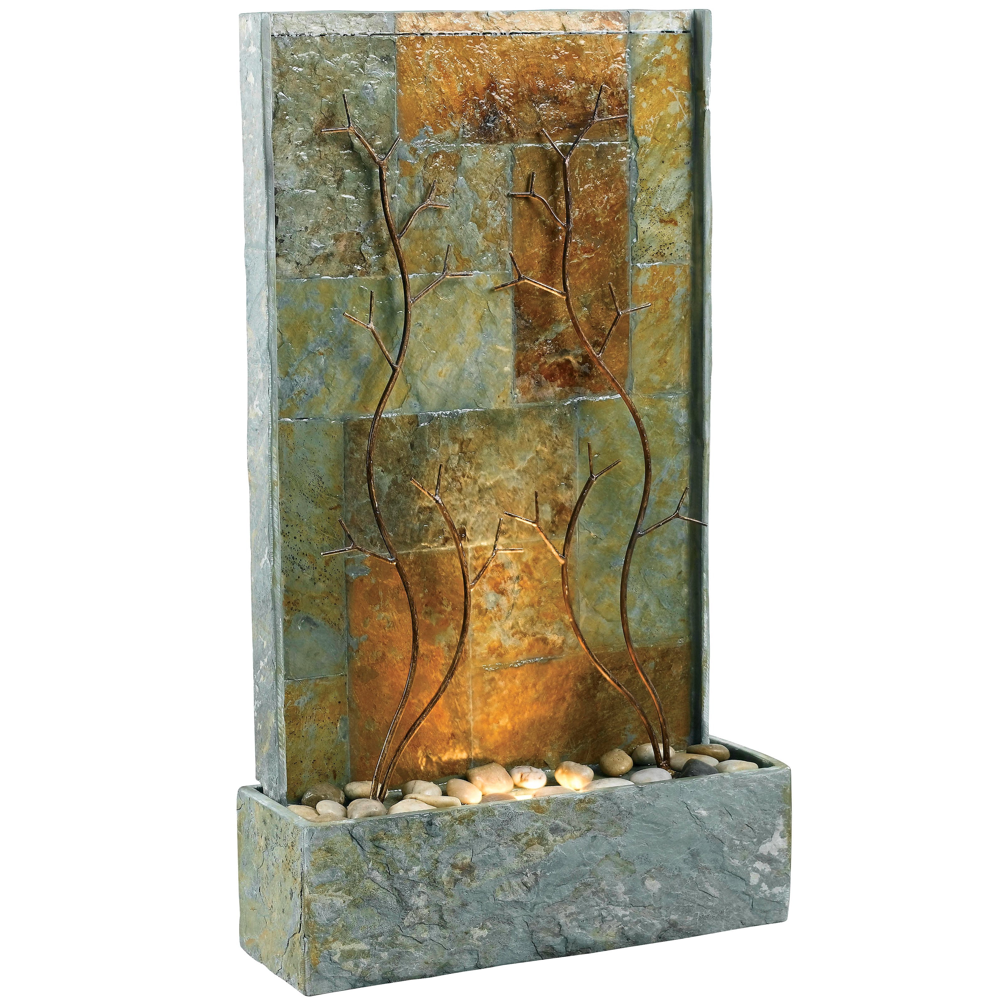 Kenroy Copper Vines Floor Outdoor Fountain by Kenroy Home