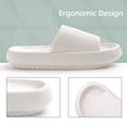 thumbnail image 5 of Cloud Pillow Slippers for Men and Women - Non-Slip Quick Drying Shower Sandals with Thick Sole - Comfortable EVA Slides, 5 of 6