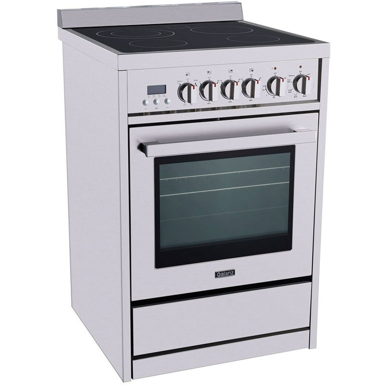 Galanz 24 Stainless Steel Free Standing Electric Range, Wayne's Appliance