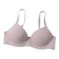 thumbnail image 6 of Tqyyweavej Demi Bras for Women Lightly Lined Adjustable Push Up Bralette Bras Wireless Breathable Ribbed Seamless Bras Size S to 2XL, 6 of 6