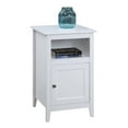 thumbnail image 3 of Designs2Go Storage Cabinet End Table with Shelf in White Wood Finish, 3 of 6