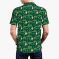 thumbnail image 3 of Balery St Patrick's Day9 Printed Men’s Short Sleeve Polo Shirt, Midweight Men's Shirt,Golf Polo shirts -4X-Large, 3 of 8