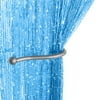 Sparkly Silver Ribbon String Door Curtains Room Divider Window
