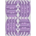 thumbnail image 1 of Ahgly Company Indoor Rectangle Patterned Pink Novelty Area Rugs, 2' x 5', 1 of 6