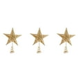 thumbnail image 3 of BERTDOMD 3-Piece Glitter Tree Topper Set for Christmas Tree, Holiday Party & Home Decoration Ornaments, 3 of 5