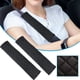 thumbnail image 3 of 4 almohadillas para cinturón de seguridad extraíbles, color negro, con velcro, para niños y adultos., 3 of 5