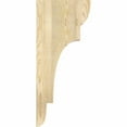 thumbnail image 3 of 6"W x 12"D x 28"H New Brighton Rough Sawn Corbel, Douglas Fir, 3 of 9
