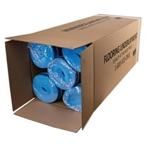 3in1 Vapor Barrier Flooring Underlayment w/Overlap and pre-Attached Tape Strip - Bestlaminate- 2mm - 500sq.ft (Bundle 5 Rolls Each 100 sg.ft.)