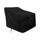 thumbnail image 5 of Fundas para sillas de exterior, fundas para sillas de Patio, fundas negras duraderas e impermeables para asiento de salón, lluvia, nieve, DYNWAVEMX Cubierta de banco, 5 of 8