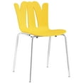 thumbnail image 5 of Modway Flare Dining Side Chair in Yellow, 5 of 5