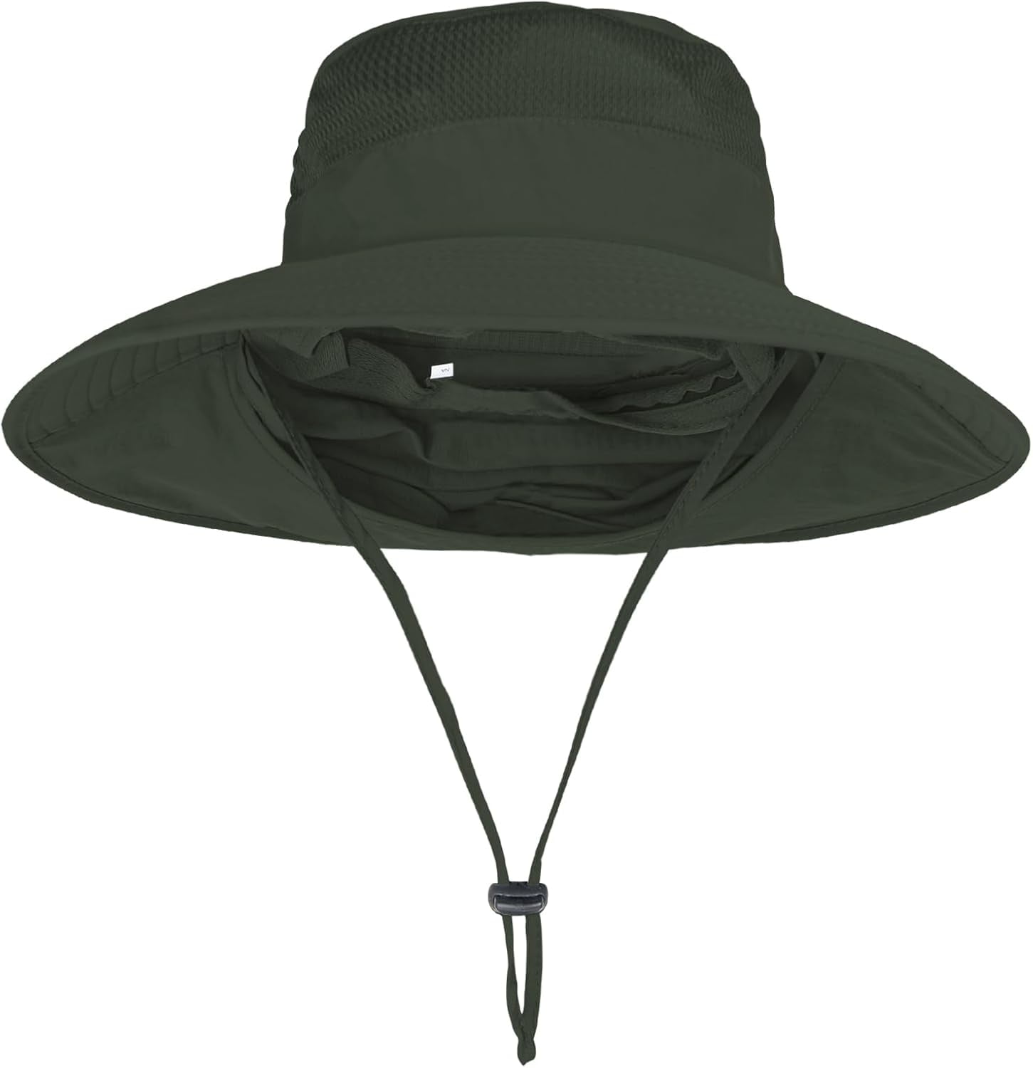 Stcylzfu Breathable UPF 50+ Fishing & Safari Hat with Wide Brim and Protective Neck Flap for Extended Sun Exposure