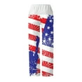 thumbnail image 4 of Hvot&aat 4th Of July Pants For Women Low Waist Drawstring Baggy Pants Holiday Comfy Straight Leg Trousers, 4 of 6