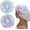 002 Lilac/Aqua, variant on Adjustable Silk Satin Bonnet Hair Care Caps for Women Girls Loose-fitting Reversible Sleeping Cap Shower Caps Hair Wrap Bonnets (007 /Hunter)