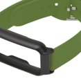 thumbnail image 3 of M Buder Watch Band with Case 20mm Waterproof Soft Silicone Adjustable Size Lightweight for OPPO Free OD Green, 3 of 9