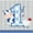 Blue, variant on Creative Converting Farmhouse Birthday Paper Beverage Napkins, 16/Pkg