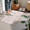 thumbnail image 4 of Pioneer Flower Floral Print Pattern Door Rugs,Washable Non Slip Door Mats Indoor,Decorative Door Mats,Entry Mat Indoor for Entrance,Bedroom,Kitchen,Bathroom,16"x24", 4 of 6