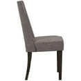 thumbnail image 2 of Chaise Latérale Rembourrée Double Pont Brun Foncé (RTA)-Ensemble de 2, 2 of 6