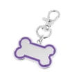 thumbnail image 2 of jiaroswwei Fashion Bone Shape Blank Phone Name Pet ID Tag Engraved Dog Cat Collar Pendant, 2 of 8