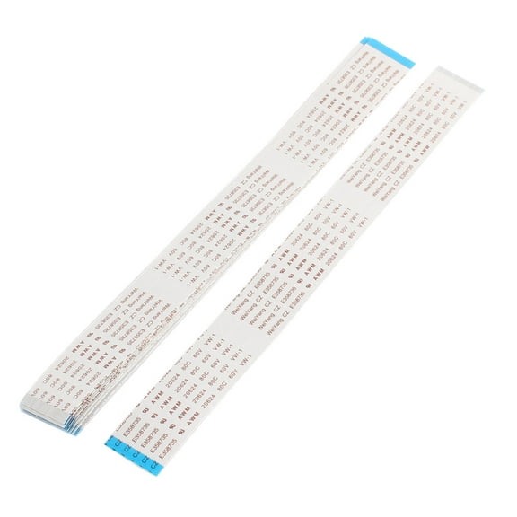 Unique Bargains 10Pcs 0.5mm Pitch 40 Pin AWM 20624 80C 60V Flexible Flat Cable FFC FPC 200mm