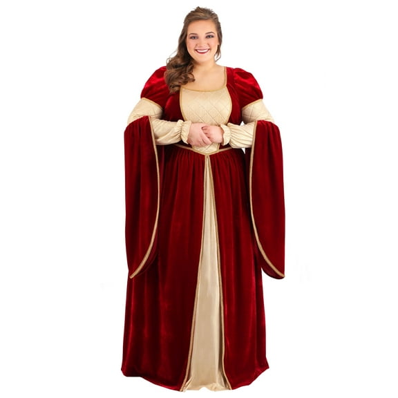 Women's Plus Size Regal Renaissance Queen Costume