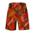 thumbnail image 6 of XINPING Mens Board Shorts Swimwear Loose Fit Palm Tree Print Quick-Dry Spring Break Swim Trunks with Pockets Stretch Fabric Fishing Shorts for Men, 6 of 6