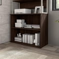 thumbnail image 6 of Hybrid Small 2 Shelf Bookcase in Black Walnut - Engineered Wood, 6 of 7