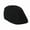 Black, variant on 1 Pack Breathable Linen Blend Men Newsboy Beret Flat Cap Solid Color Summer Driving Outdoor Daily Head Hat