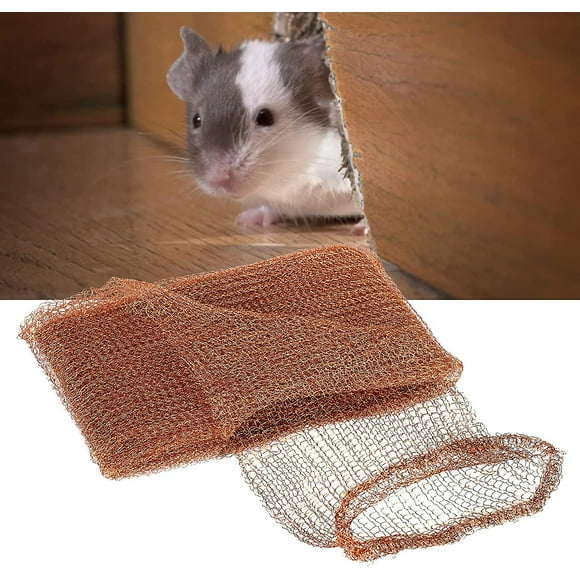 6 Meters Copper Wire Mesh Mouse Trap Diy Anti-rat Netting, For Filling Gaps Around Gardens, Garages, Pipes, Etc. To Control Snails, Mice